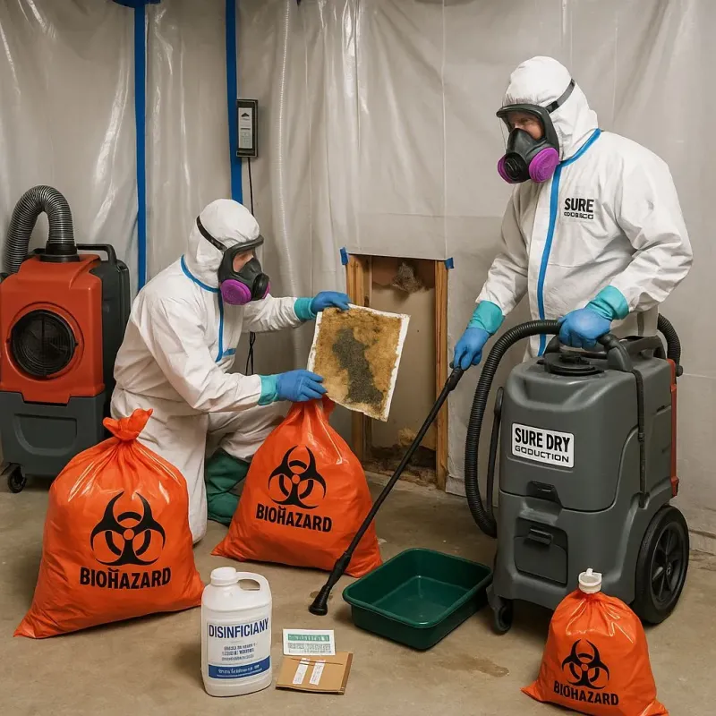 Contaminated Water Handling Protocols process in Palos Hills, IL